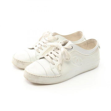 Chanel Coco Mark Calfskin Sneakers