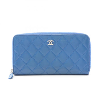 Chanel Matelasse Lambskin Long Wallet
