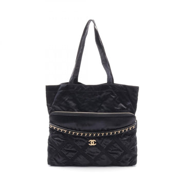 Chanel Coco Mark Nylon Tote Bag