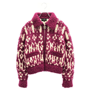 Chanel Knit Blouson Wool Blouson