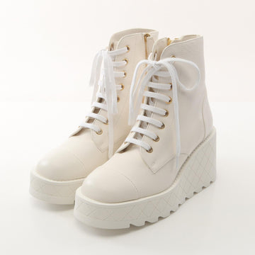 Chanel Coco Mark Leather Boots