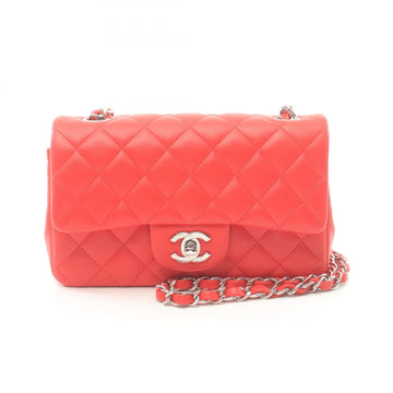 Top Quality Chanel Mini Matelasse 20 Shoulder Bag Red Leather