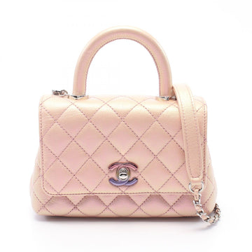 Chanel Coco Handle XXS Leather Handbag