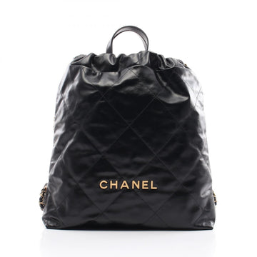 Chanel 22 Large Leather Backpack