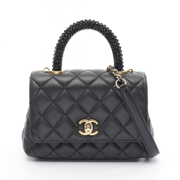 Chanel Coco Handle Lambskin Handbag