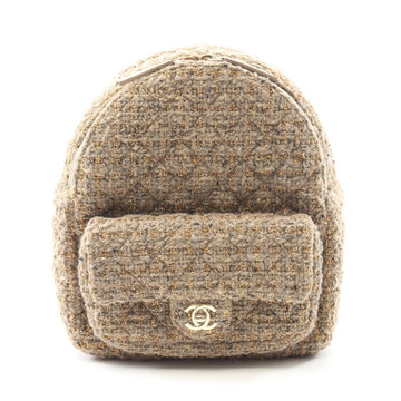 Chanel Matelasse Fabric Leather Backpack
