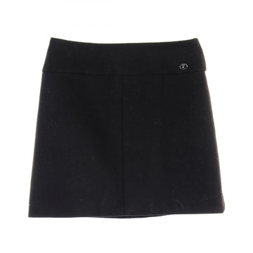Top Quality Chanel Wool Skirt Black P51908