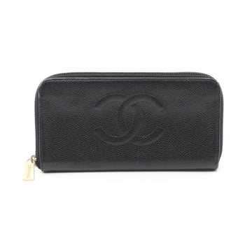 Top Quality Chanel Leather Skin Round Long Wallet