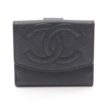 Chanel Coco Mark Caviar Skin Wallet