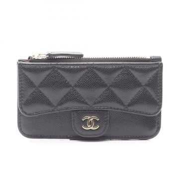 Chanel Classic Coin Case Grained Calfskin Wallet