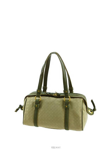 Luxury Bottega Veneta Canvas Vintage Mini Tote Bag