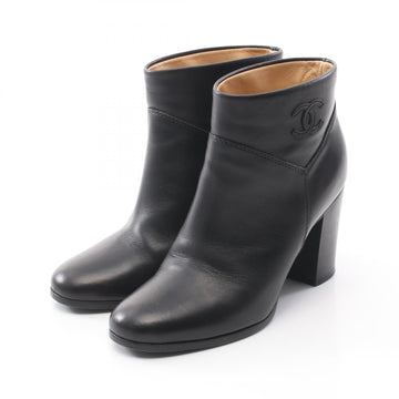 Chanel Coco Mark Leather Boots