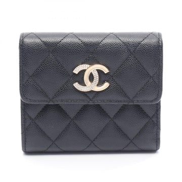 Chanel Matelassé Caviar Skin Wallet