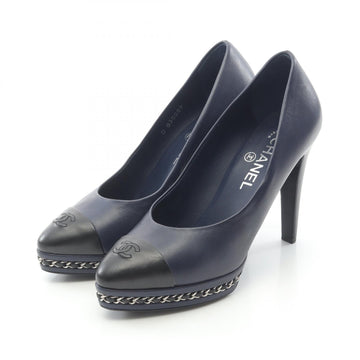 Chanel Coco Mark Calfskin Pumps