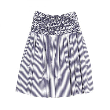 Top Quality Chanel Cotton Smocking Skirt