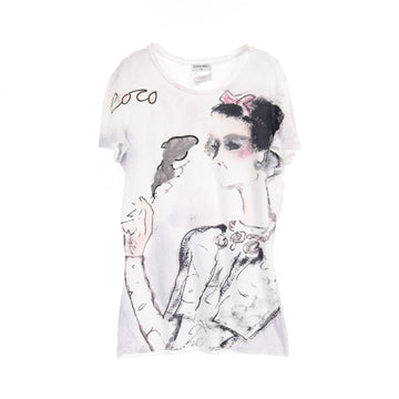 Top Quality Chanel Cotton Coco Mademoiselle Top
