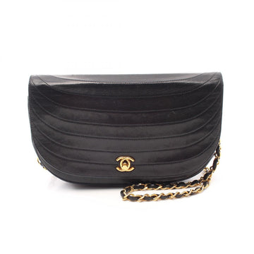 Top Quality Chanel Half Moon Leather Shoulder Bag