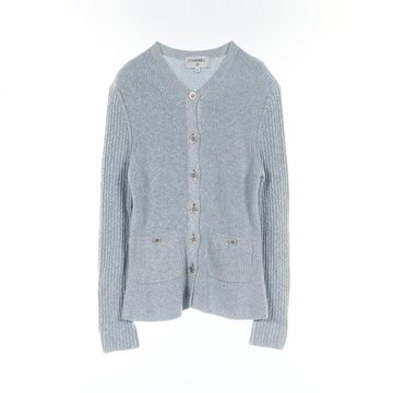 Chanel Lion Button Silk Cardigan