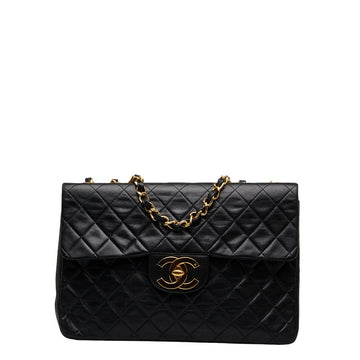 Chanel Leather Deauville Matelasse Shoulder Bag