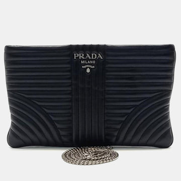 Diagram Clutch and Chain Crossbody bag