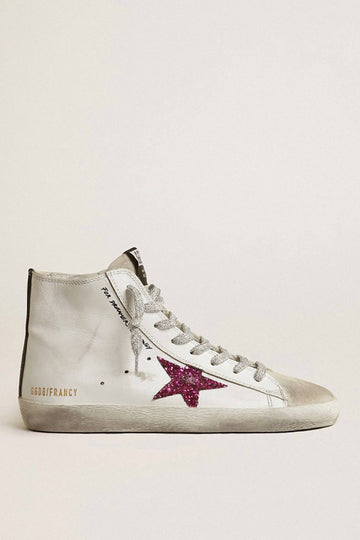 Women's Francy Sneaker In White/ice/fuchsia