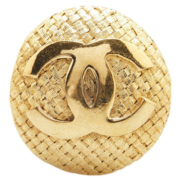 Chanel Gold Plated Coco Mark Brooch