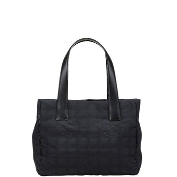 Chanel New Travel Tote Canvas Leather Tote Bag