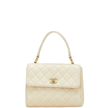 Chanel Coco Mark Matelasse Leather Handbag