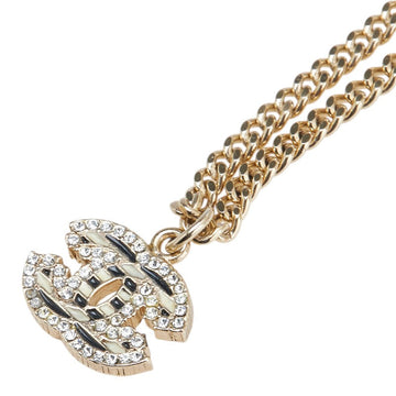 Chanel Coco Mark Rhinestone Necklace