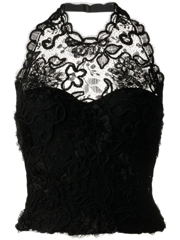 Lace Halterneck Top