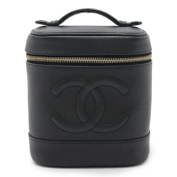 Chanel Coco Mark Caviar Skin Vanity Bag