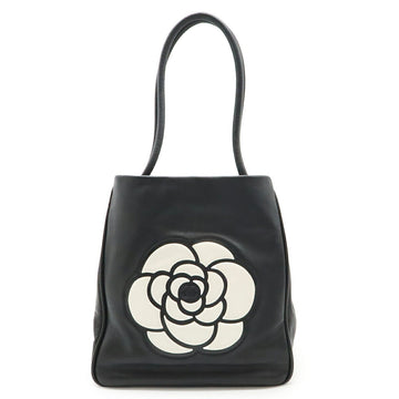 Chanel Camellia Leather 2way Bag