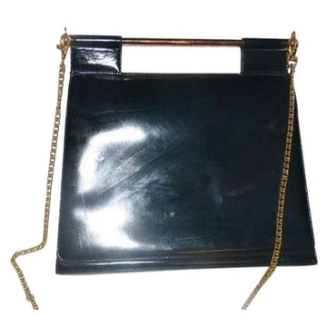 Gucci Vintage Pursesdesigner Purses Green  Leather Satchel