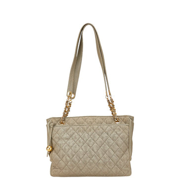 Chanel Coco Mark Matelassé Canvas Leather Tote New 1:1 Bags
