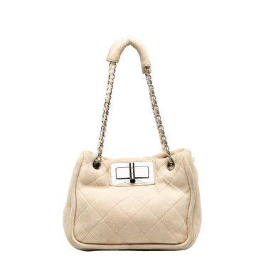 Chanel Matelasse Suede Shoulder Bag