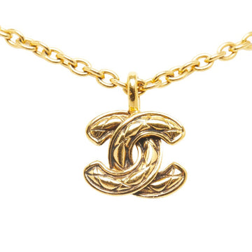 Chanel Matelasse Coco Mark Necklace