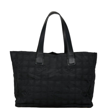 Chanel New Travel Line Nylon Leather Tote Bag