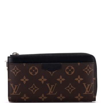 Zippy Dragonne Wallet Macassar Monogram Canvas