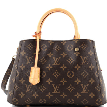Montaigne Handbag Monogram Canvas BB