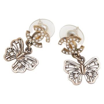 Chanel Coco Mark Butterfly Earrings