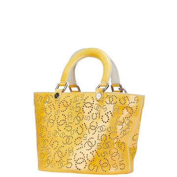 Chanel Punching Coco Mark NO5  Leather Handbag