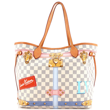 Neverfull NM Tote Limited Edition Damier Summer Trunks MM