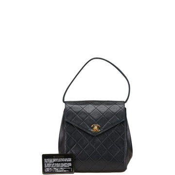 Chanel Coco Mark Matelasse Lambskin Handbag