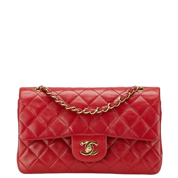 Chanel Matelasse 23 Double Flap Lambskin Shoulder Bag
