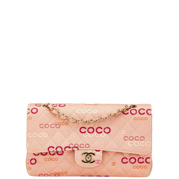 Chanel COCO Print Canvas Shoulder Bag