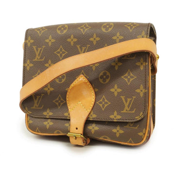 Louis Vuitton Cartouchière  Canvas Shoulder Bag