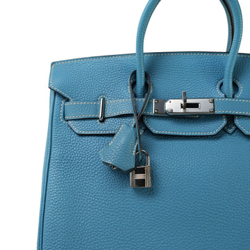 HAC 28 Bleu Jean Togo Palladium Plated [J] Stamp