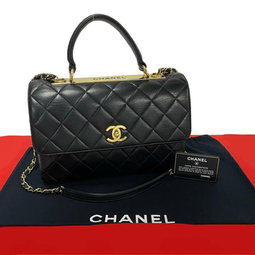 Chanel Matelassé Lambskin 2way Shoulder Handbag
