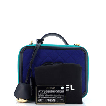 Filigree Vanity Case Quilted Jersey Medium