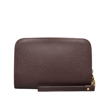 Louis Vuitton Baikal  Leather Clutch Bag